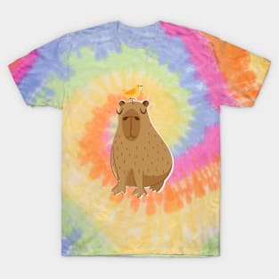 Capybara in Transcendental Meditation T-Shirt